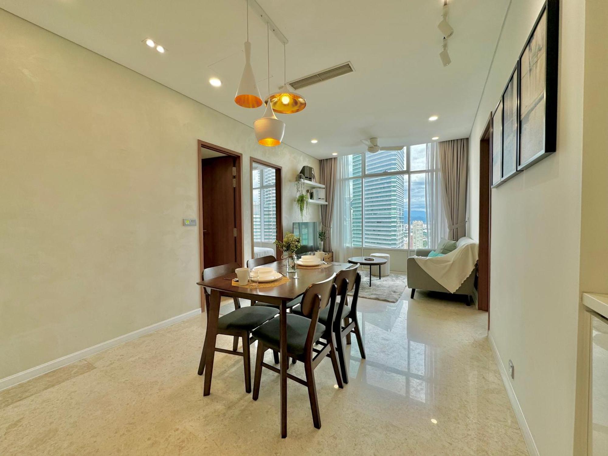 Pangsapuri Sky Wonder 2br Klcc View